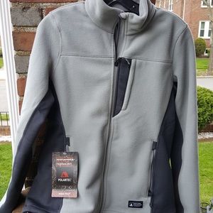 Eastern Mountain Sports- Grey Windpro Fleece Jacket women’s size small